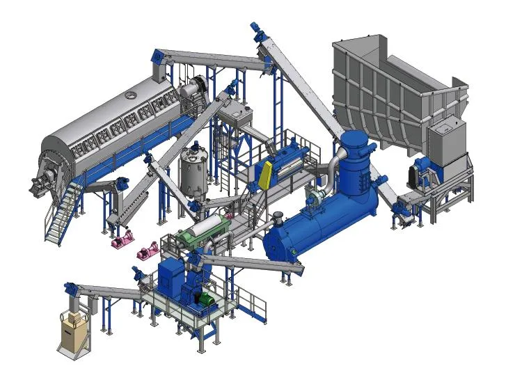 Factory Supply Price Chicken Pork Protein Mill Rendering Plant Fat Oil Extraction Fat Press Equipment Made in China