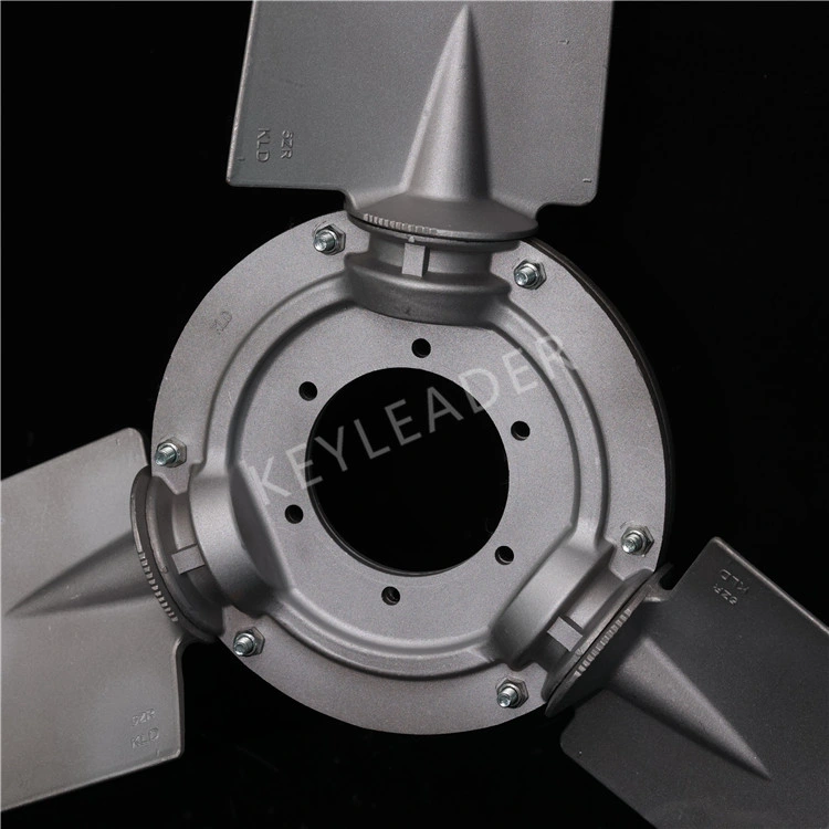 P4z Aluminum Alloy Die Casting Fan Blades for Screw Air Compressor