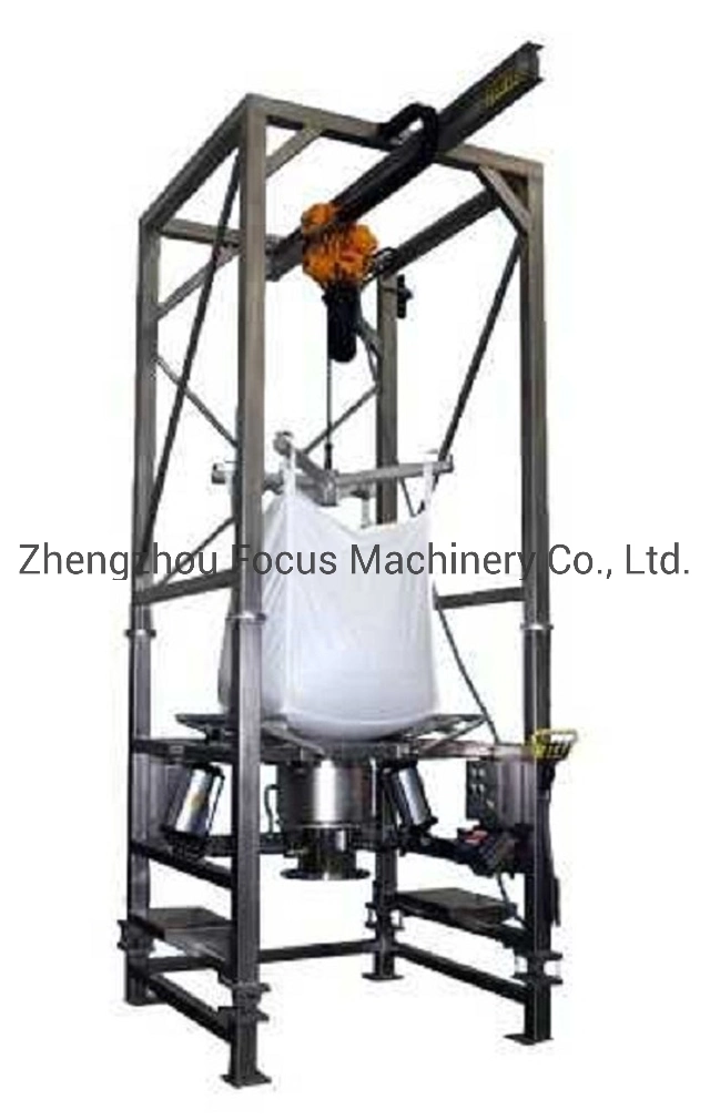 1 Ton, 2 Ton Jb Bag Splitter and Pneumatic Cement Pump to Silo