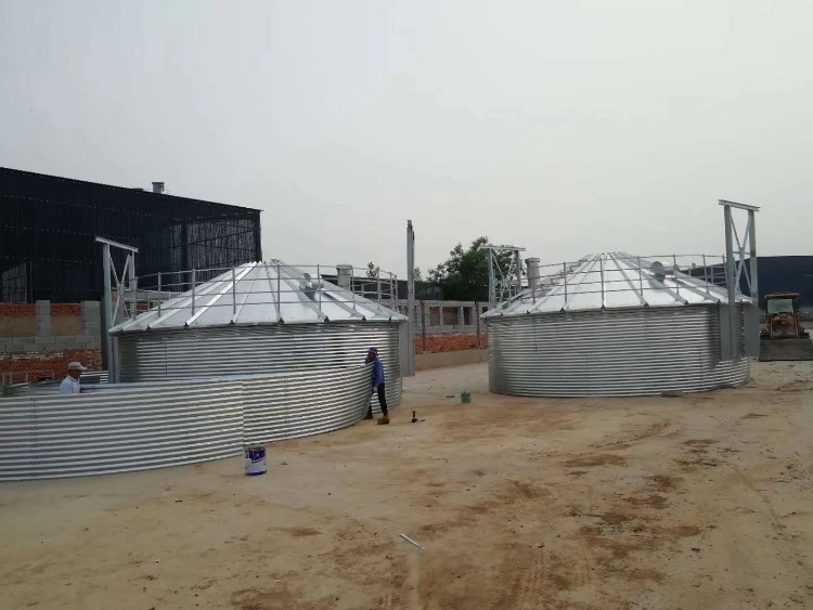 Steel Bins and Silos System to Store Rice Husk