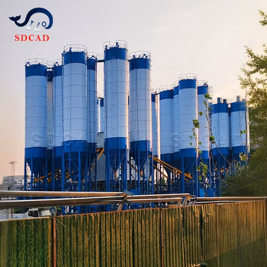 Силос для хранения цемента, летучей золы и известкового порошка